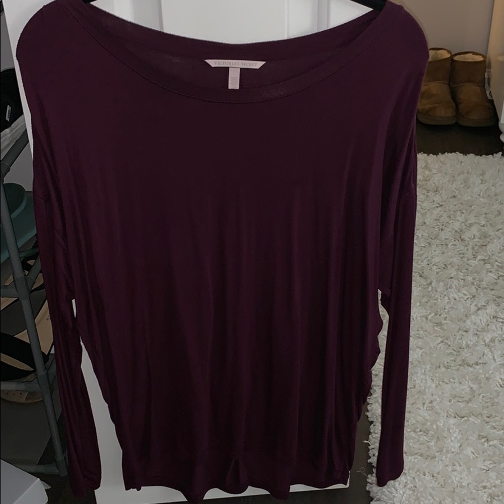 Dark Purple Victoria's Secret Long Sleeve